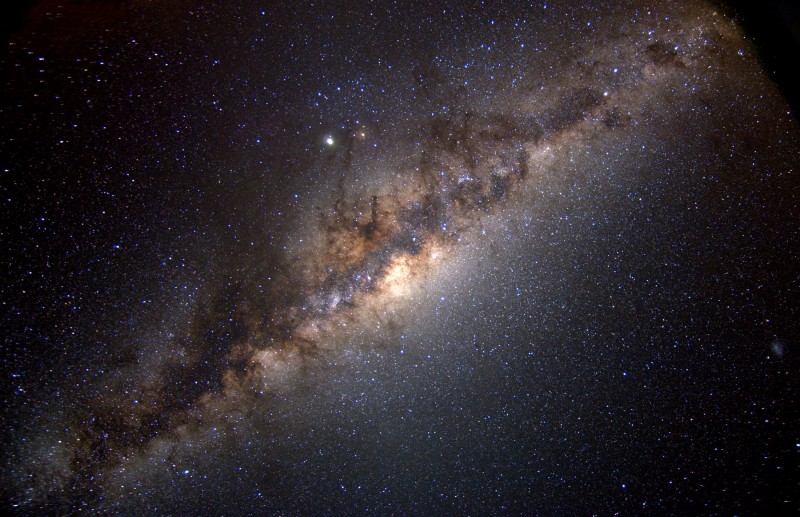 Die Milchstraße Bei 5000 Metern Weltraumbild Des Tages